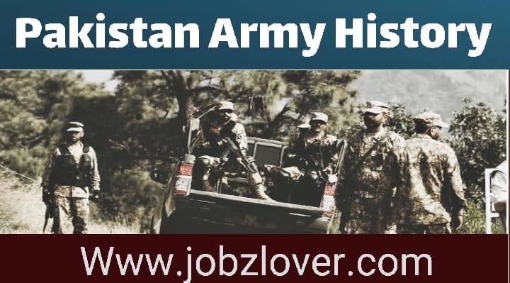The History Of Pakistan Army