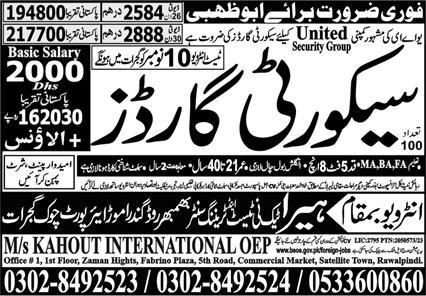 Security Guards Jobs Opportunity 2023 