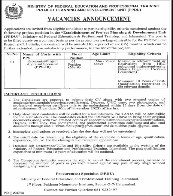 Project Planning & Development Unit Jobs