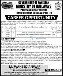 New Pakistan Railways Jobs in Rawalpindi